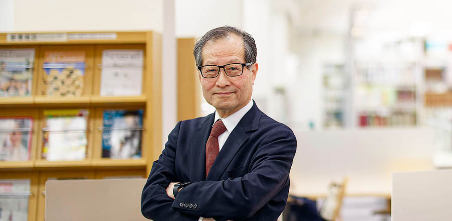 環境に恵まれ、人に恵まれ、機会に恵まれて新たな道を拓く楽しさを知ってほしい。　石川県立大学学長